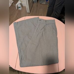 Rewash Gray Linen Wide Leg Pants Size 5